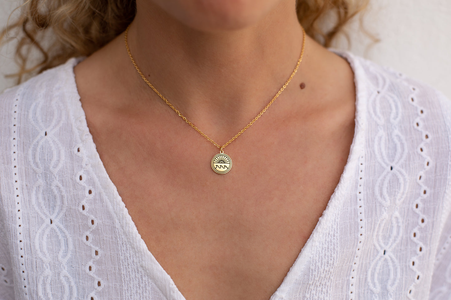 Coast necklace gold plated