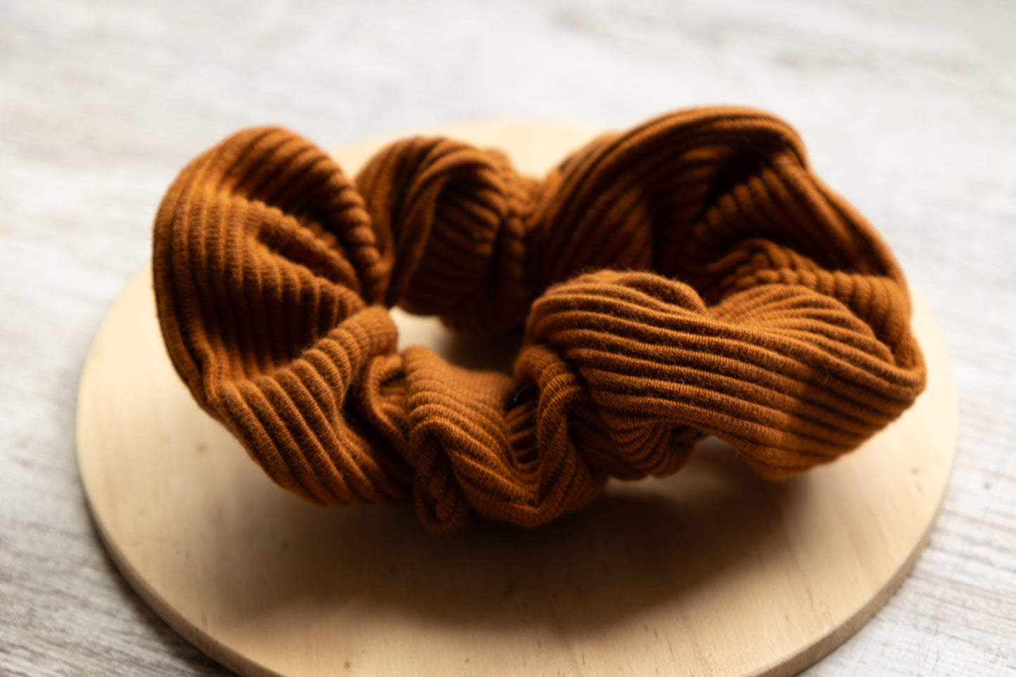 Amber scrunchie