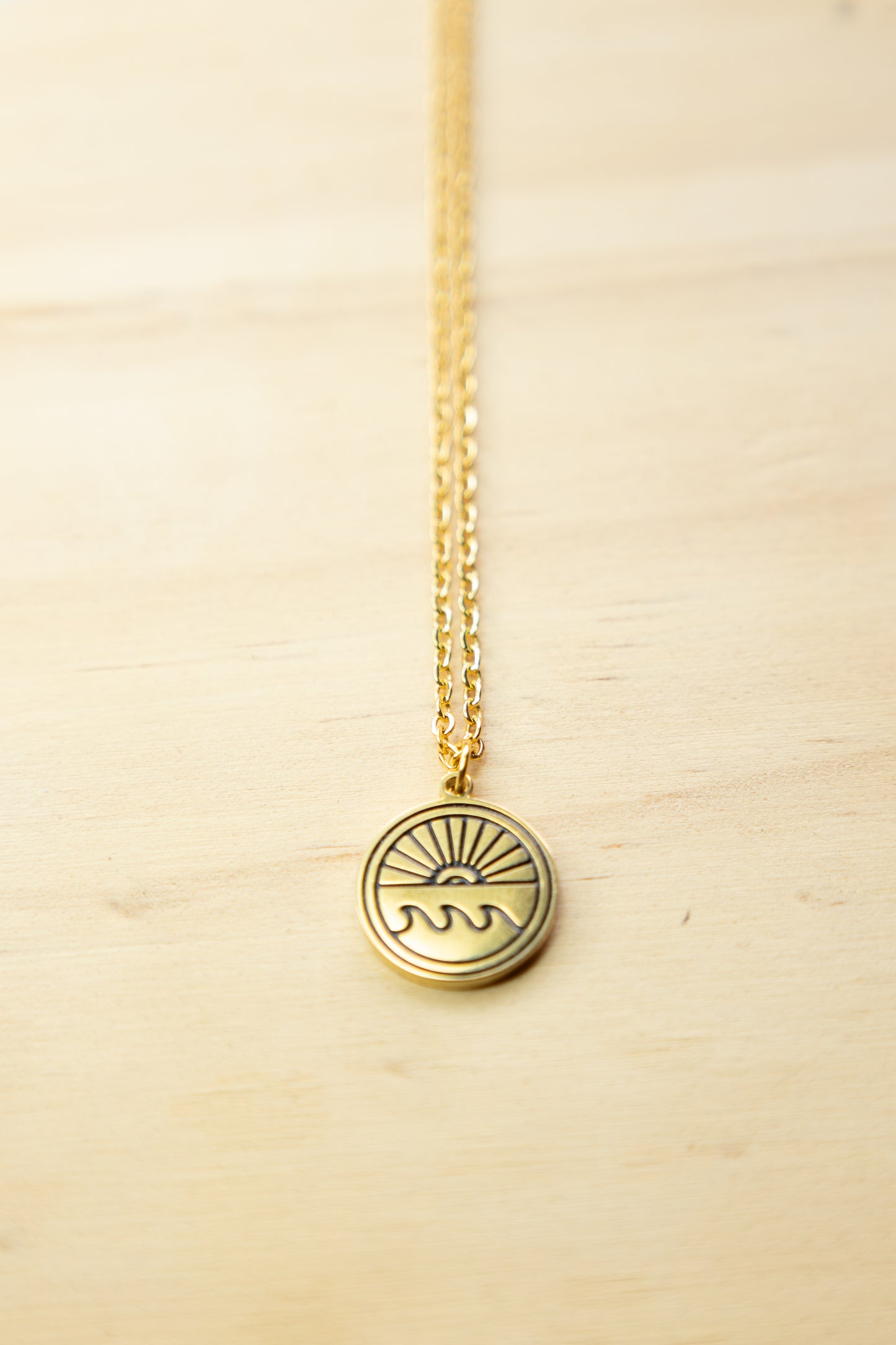 Coast necklace gold plated